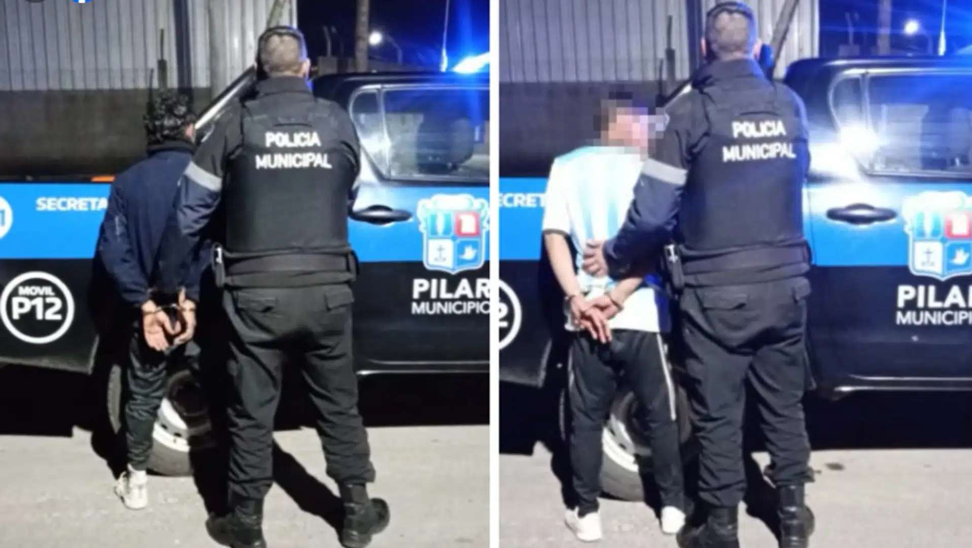 Infraganti Polic A Detuvo A Dos Ladrones Cuando Abandonaban La