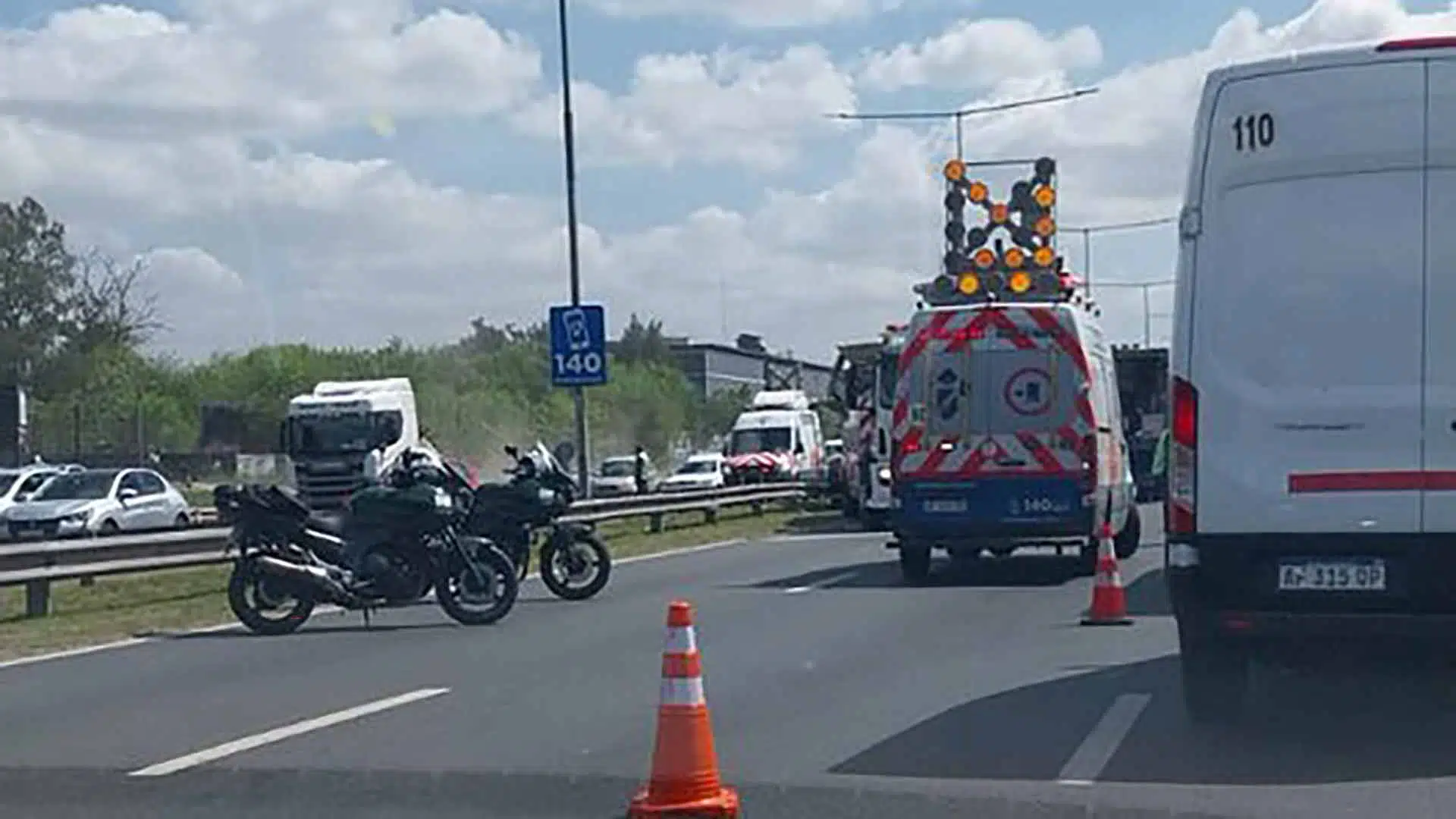 Panamericana accidente