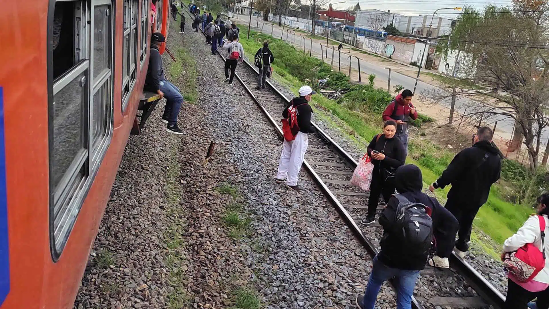 Accidente tren Belgrano Norte