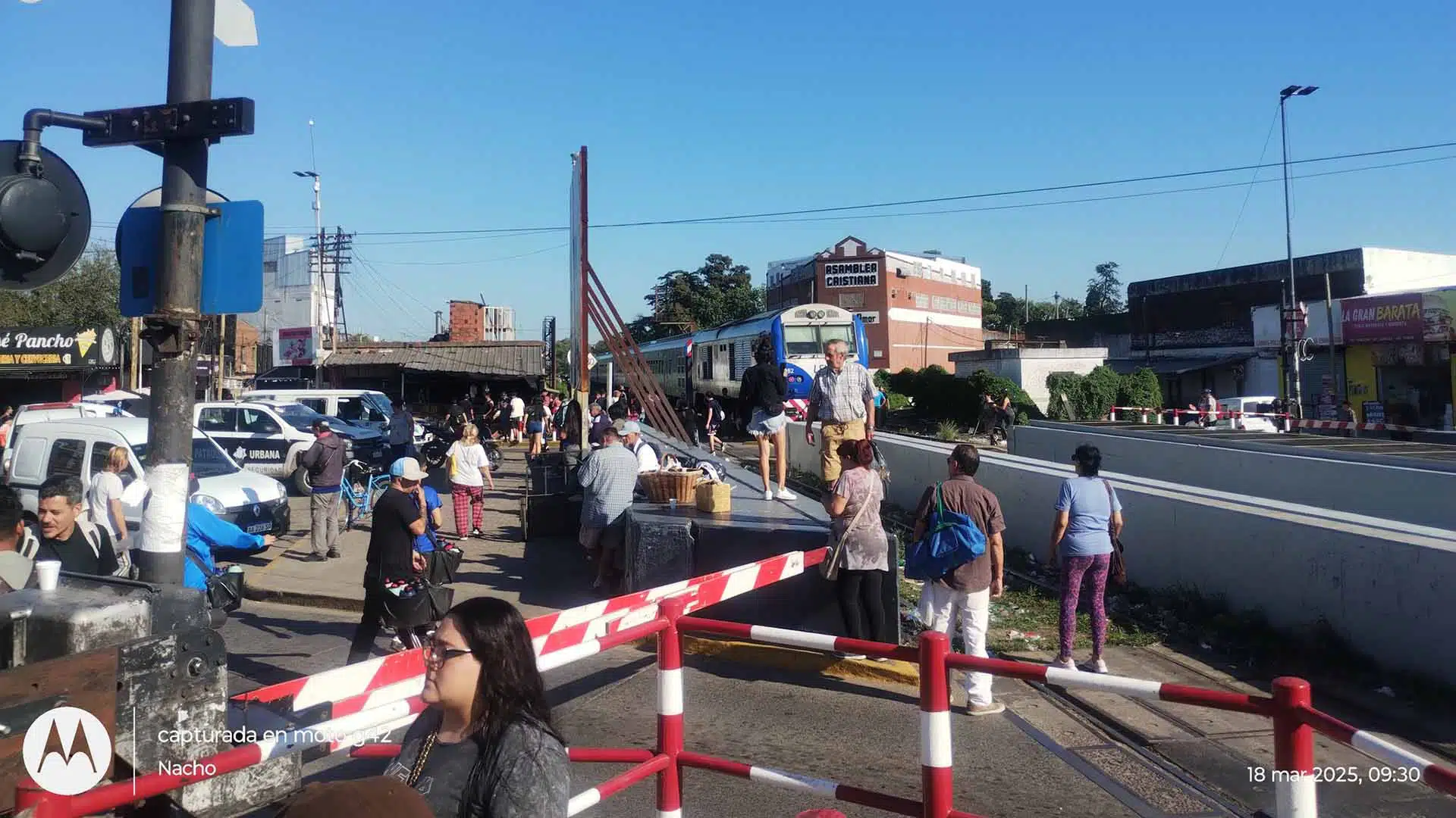 Tren San Martín accidente