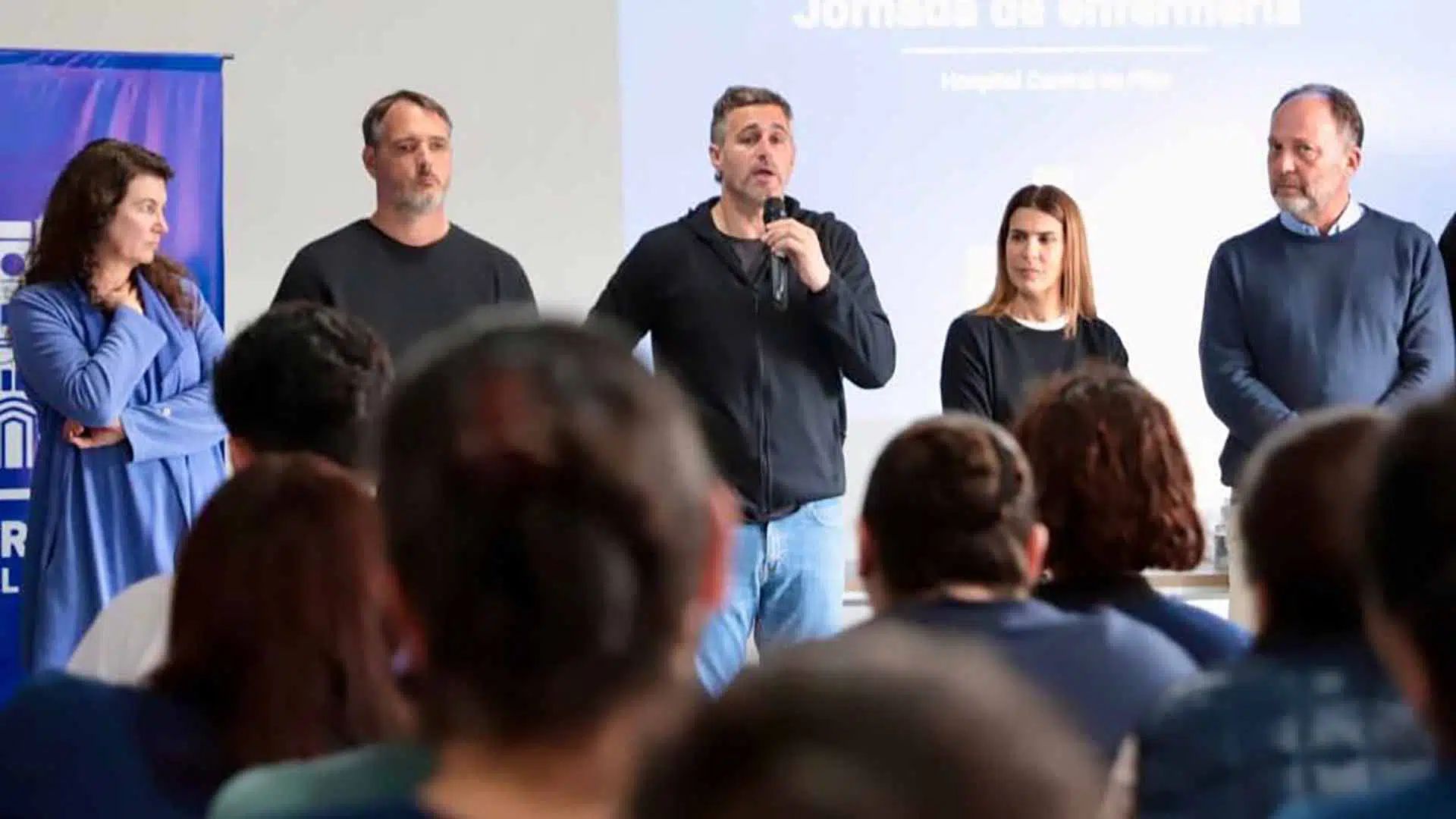 Estudiantes de la Universidad Nacional - Achaval Hospital Central Practicas Universidad