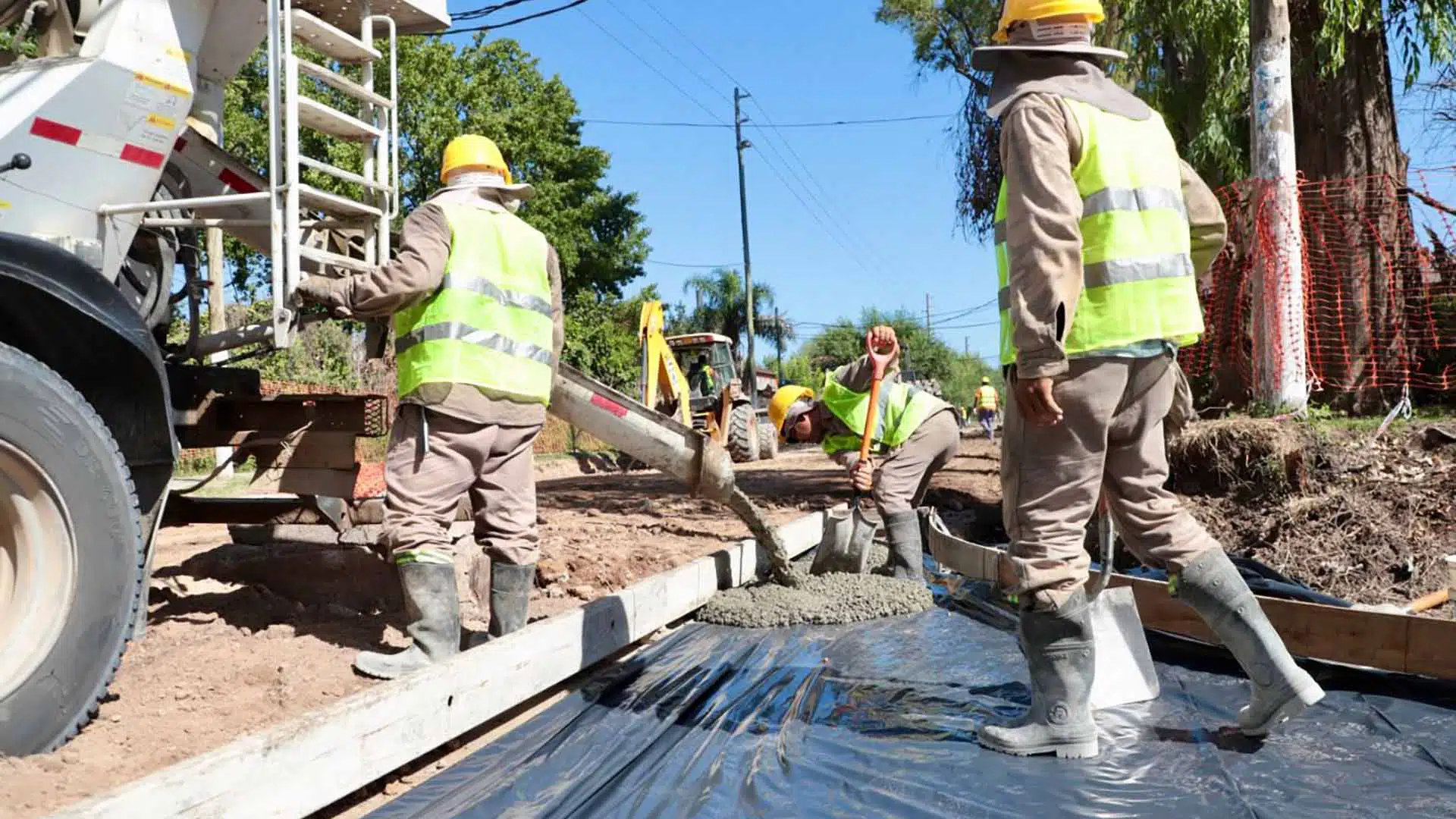 Obras calle Oliden