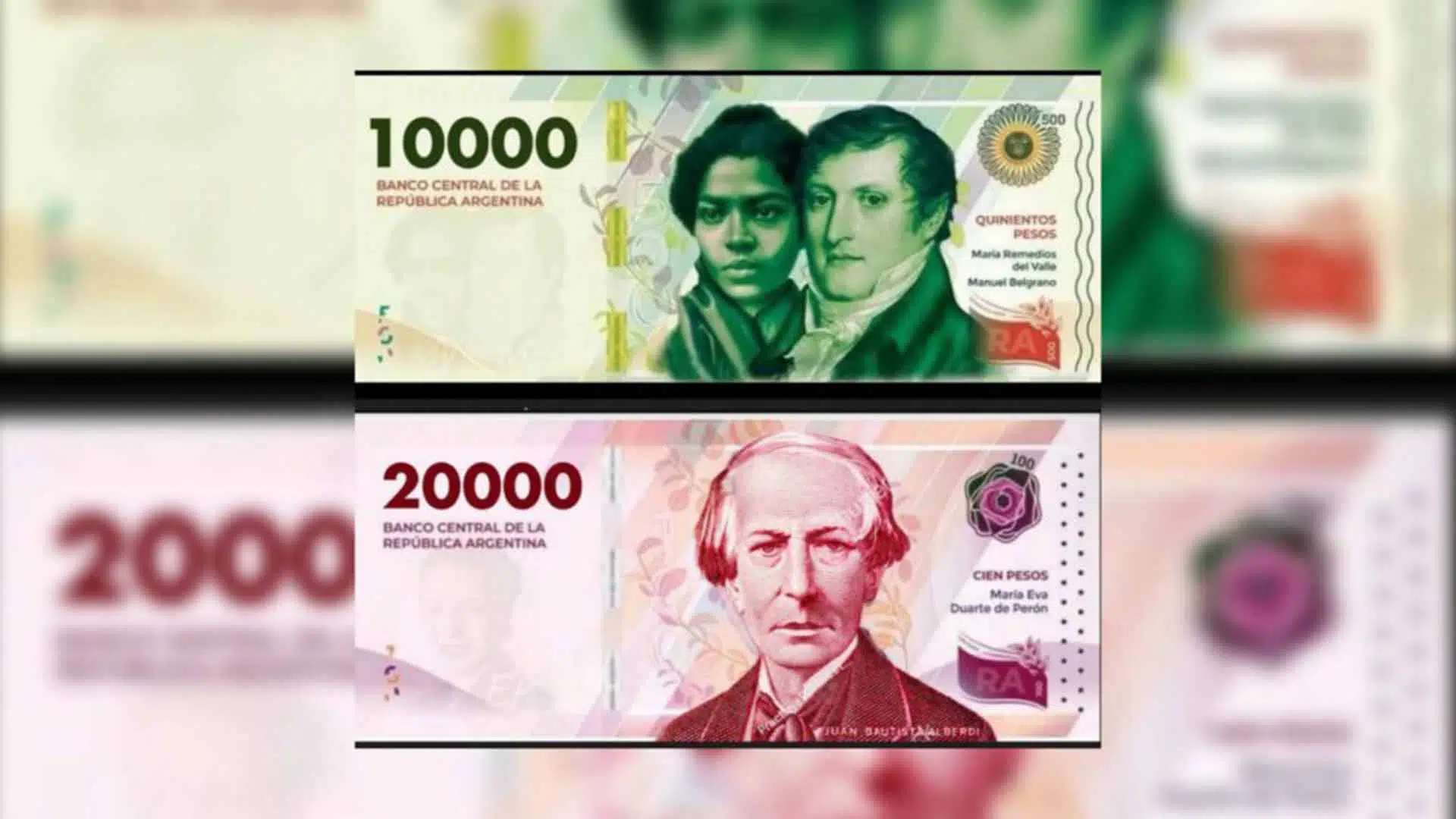 El Banco Central Anuncia La Emisión De Billetes De 10000 Y 20000 El Diario De Pilar 9453