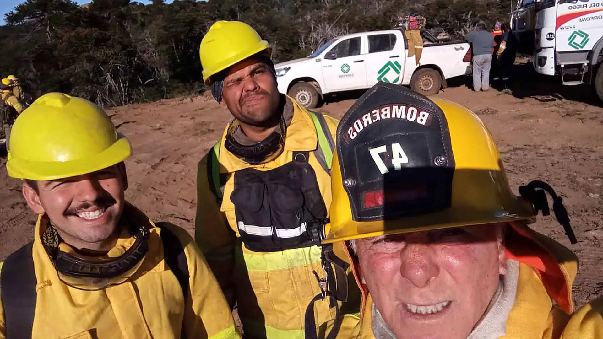 Bomberos Pilar fuego Neuquén