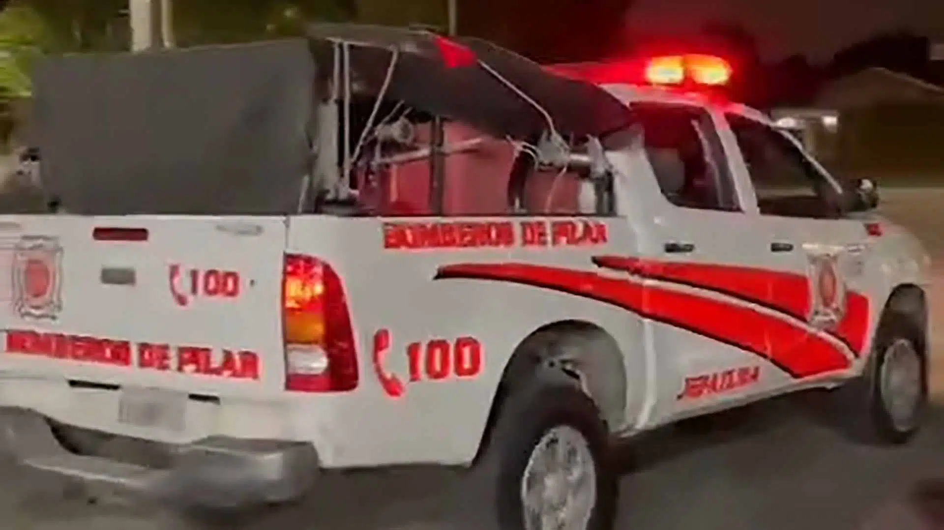 Bomberos pilarenses Bahía Blanca