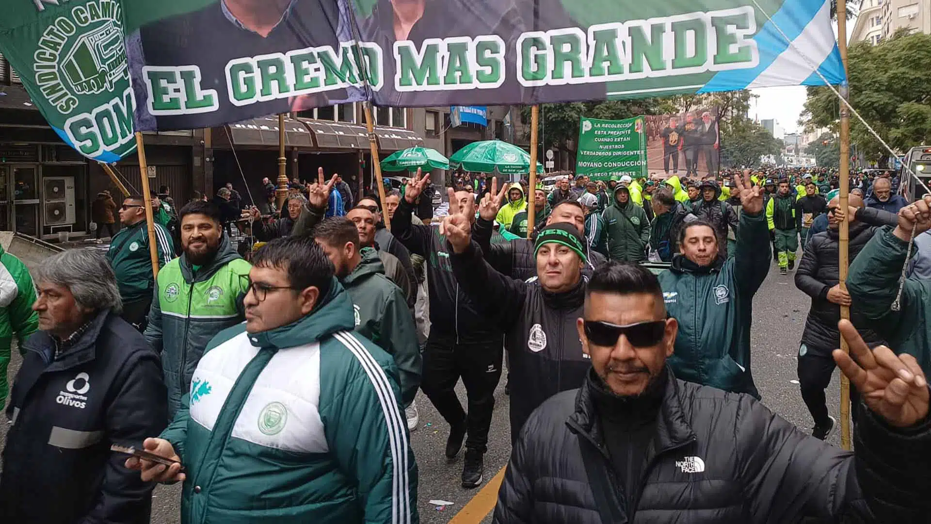 Camioneros marcha CGT