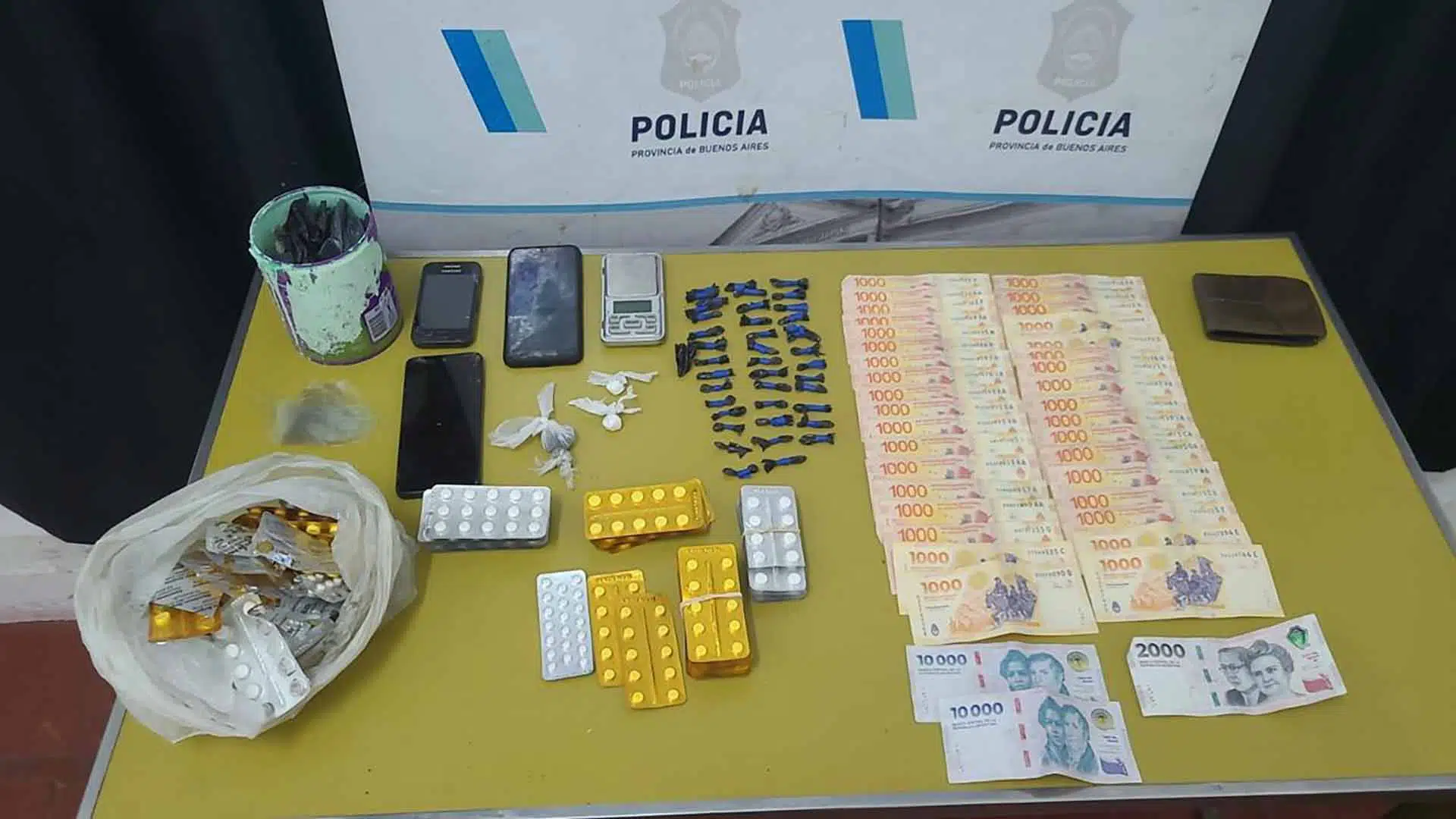 Operativos antidroga Pilar y Alberti