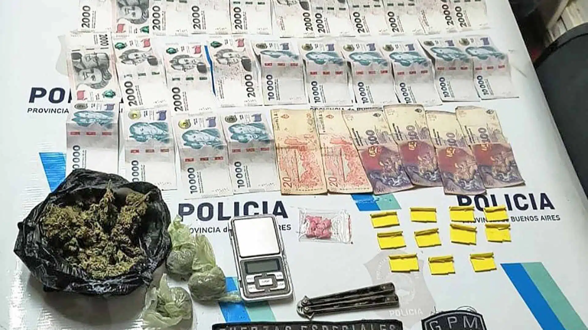 Detenido éxtasis