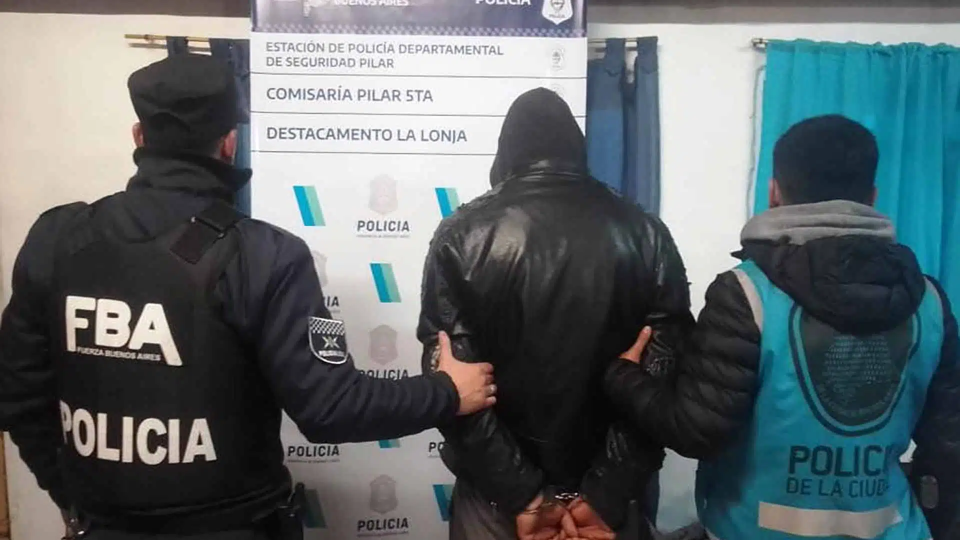 Chilenos detenidos robos Zona Norte