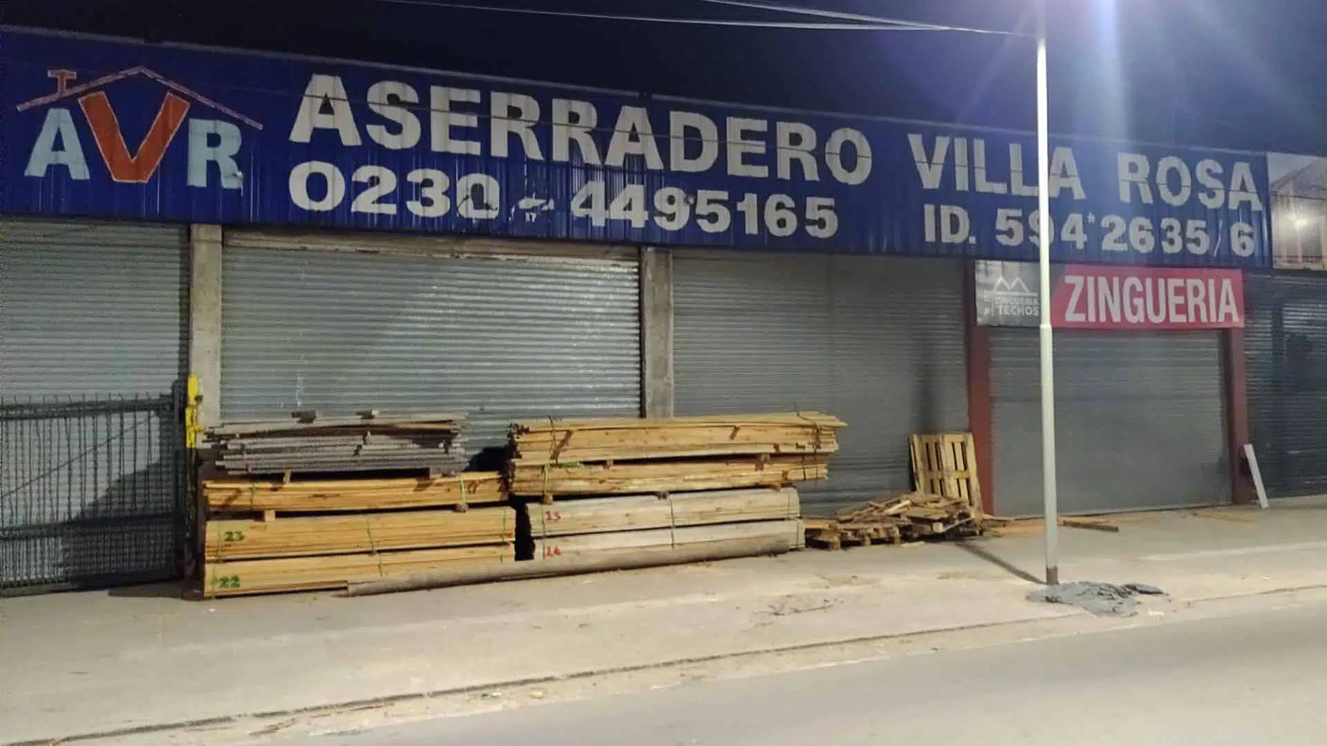 Detenidos robo aserradero Villa Rosa