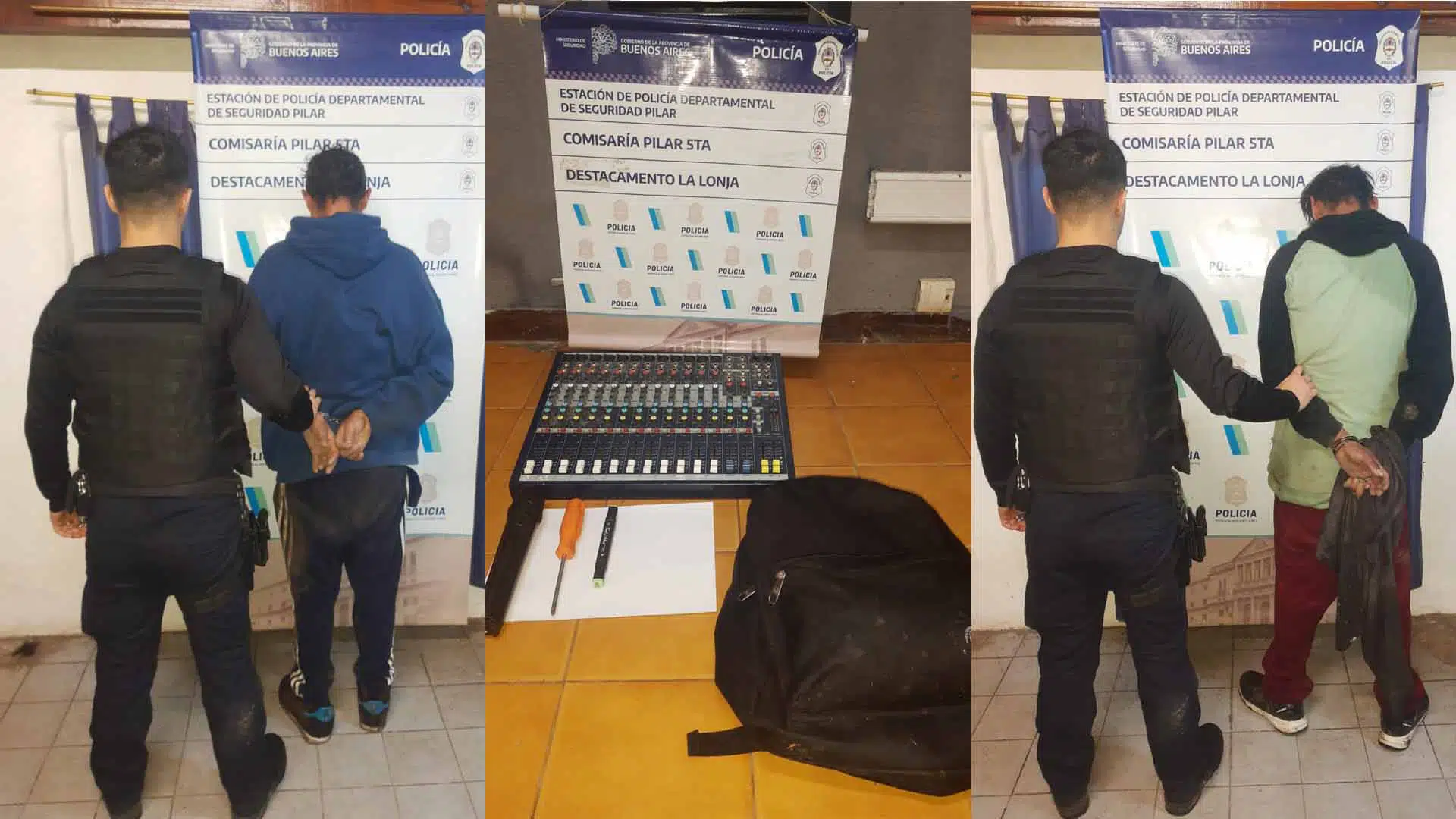 Robo salón de eventos La Lonja