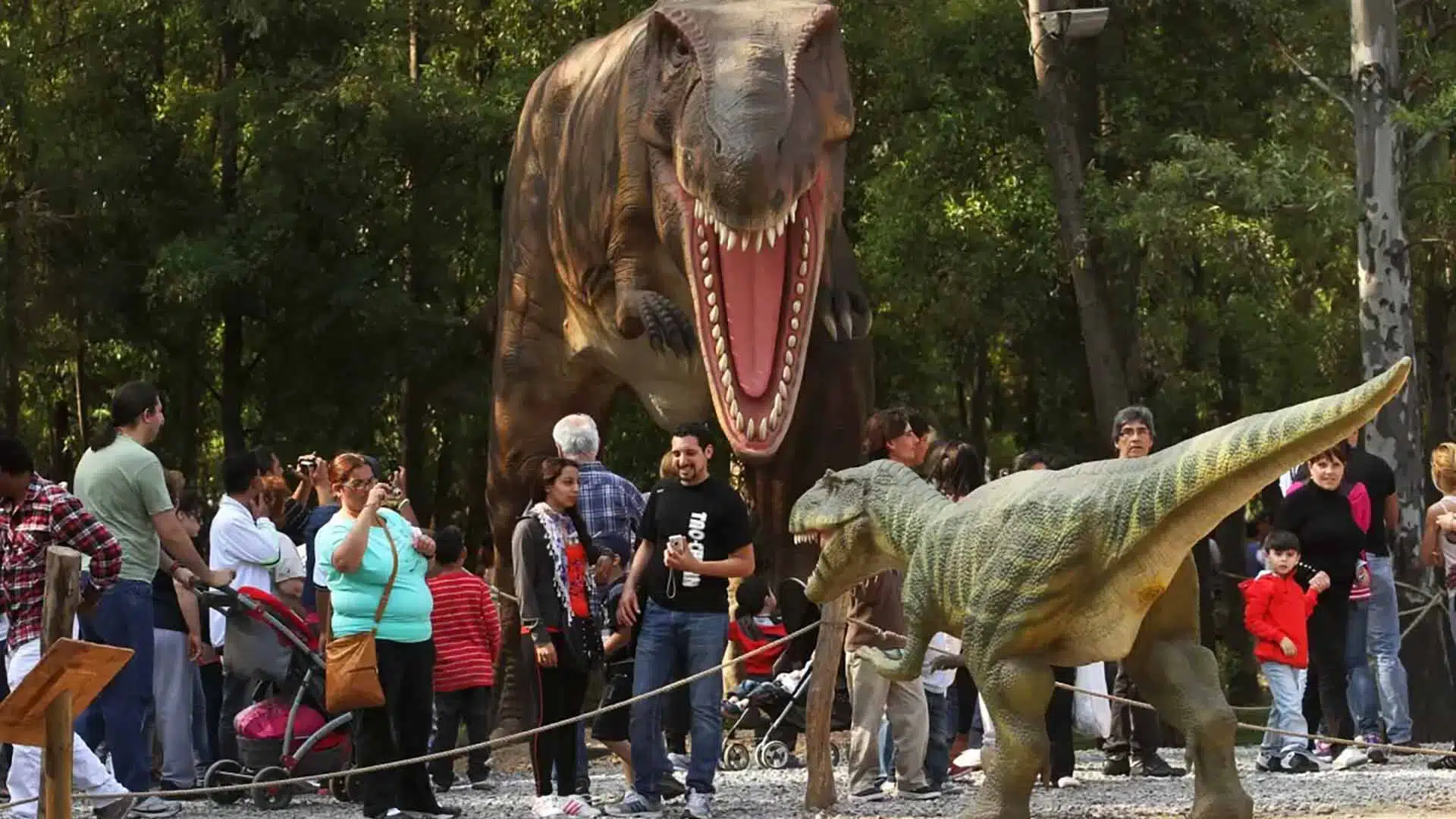 Dinosaurios Parque Pilar