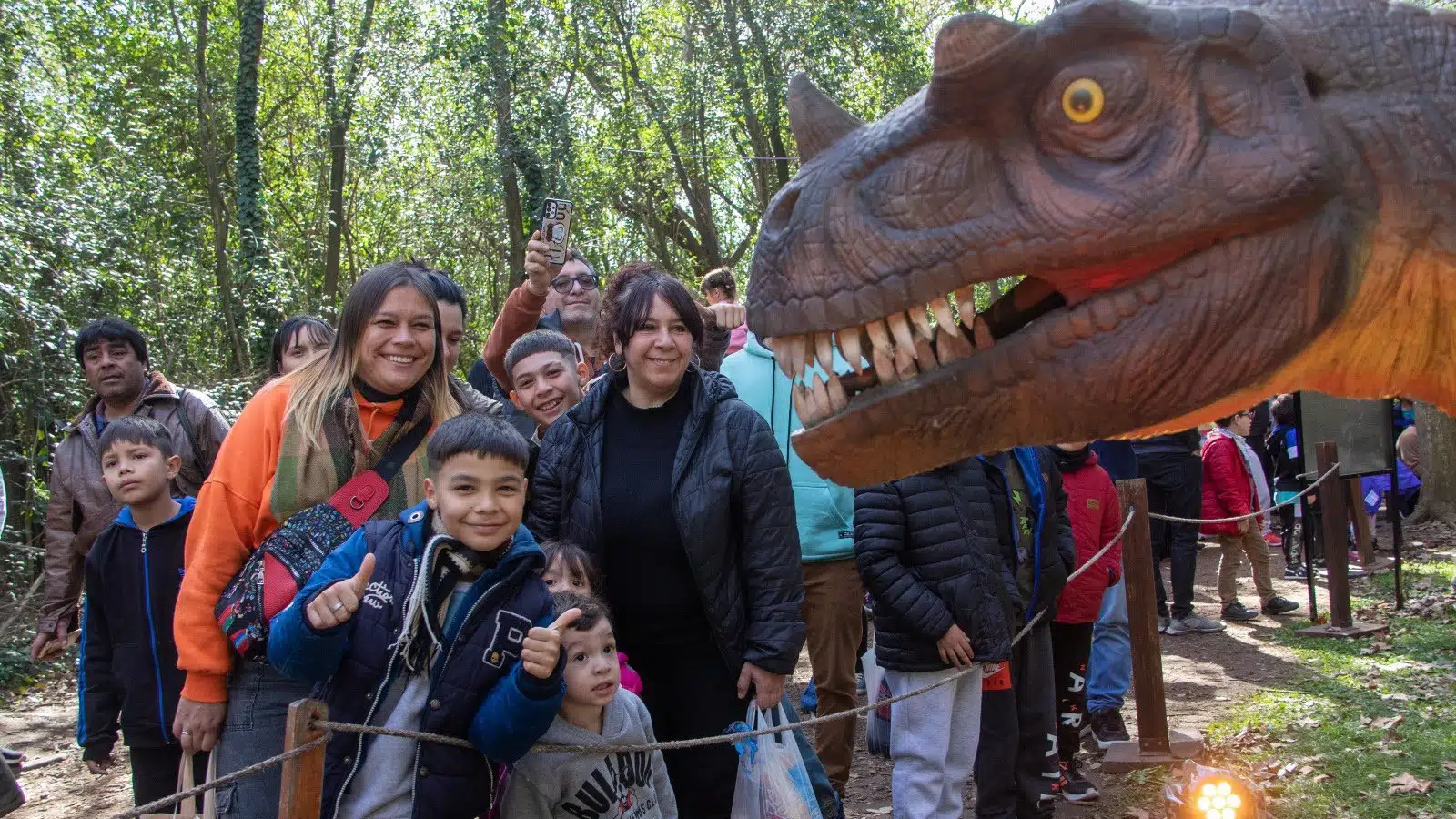 Dinosaurios Parque Pilar