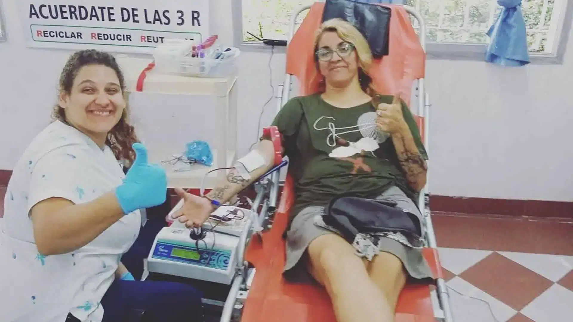 Donación de sangre