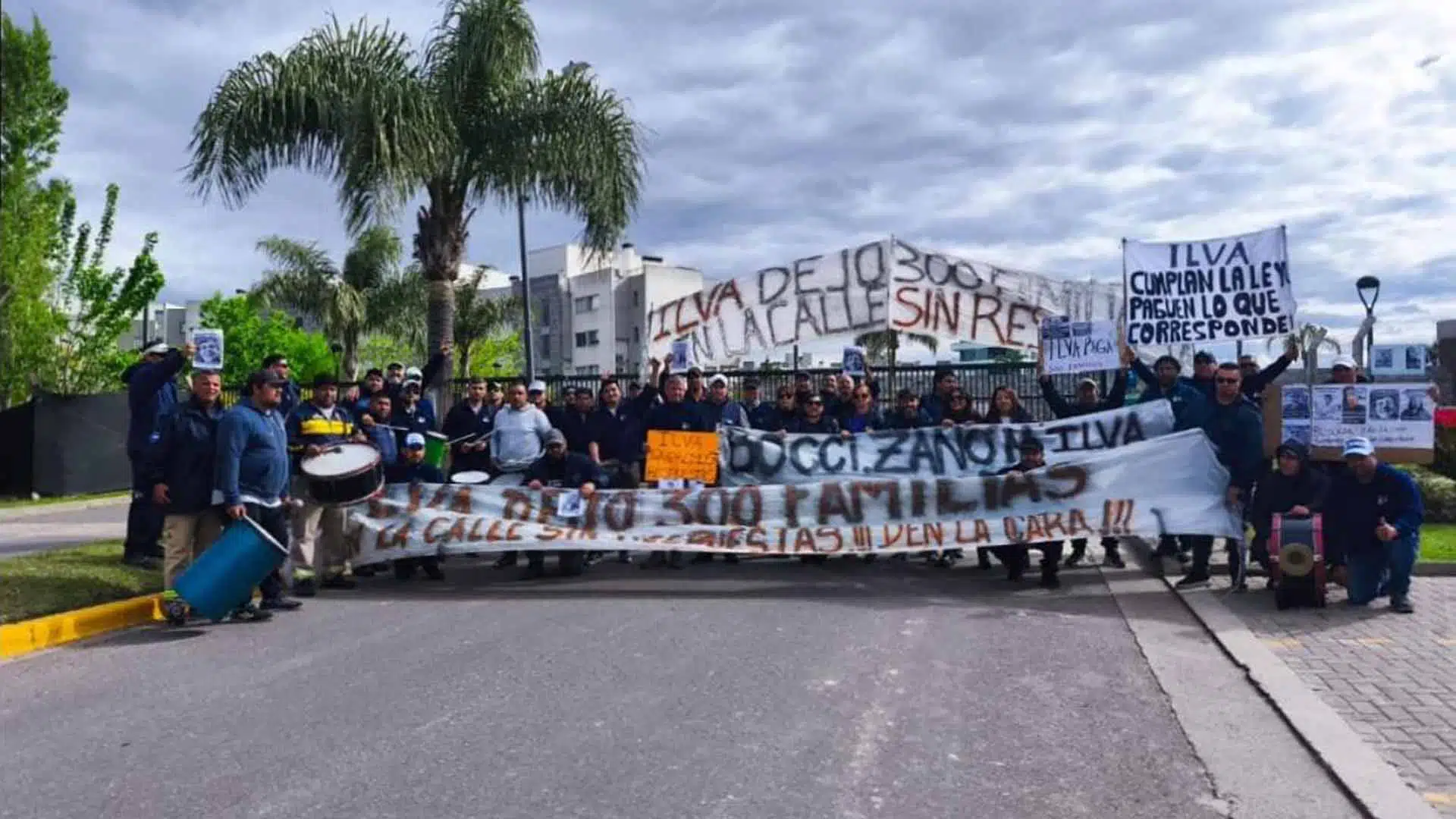 Ilva protesta country