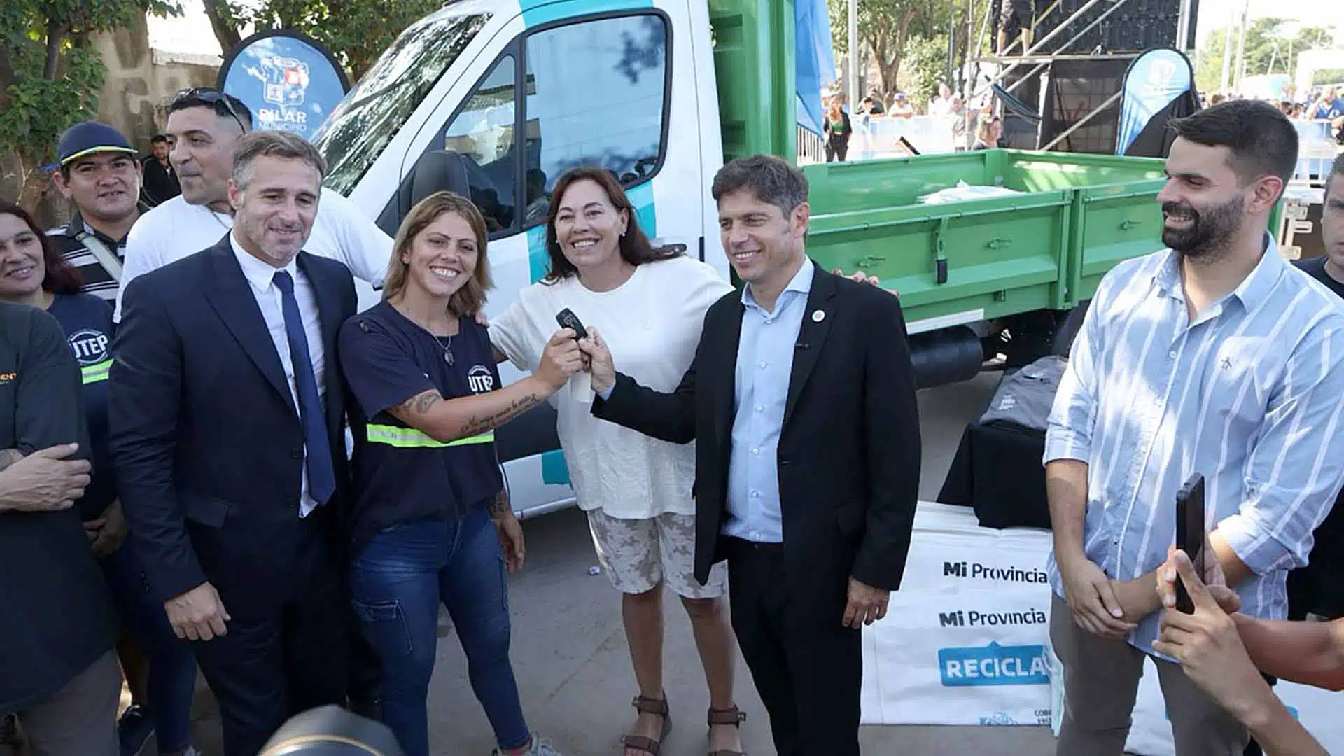 Kicillof trabajadores reciclado