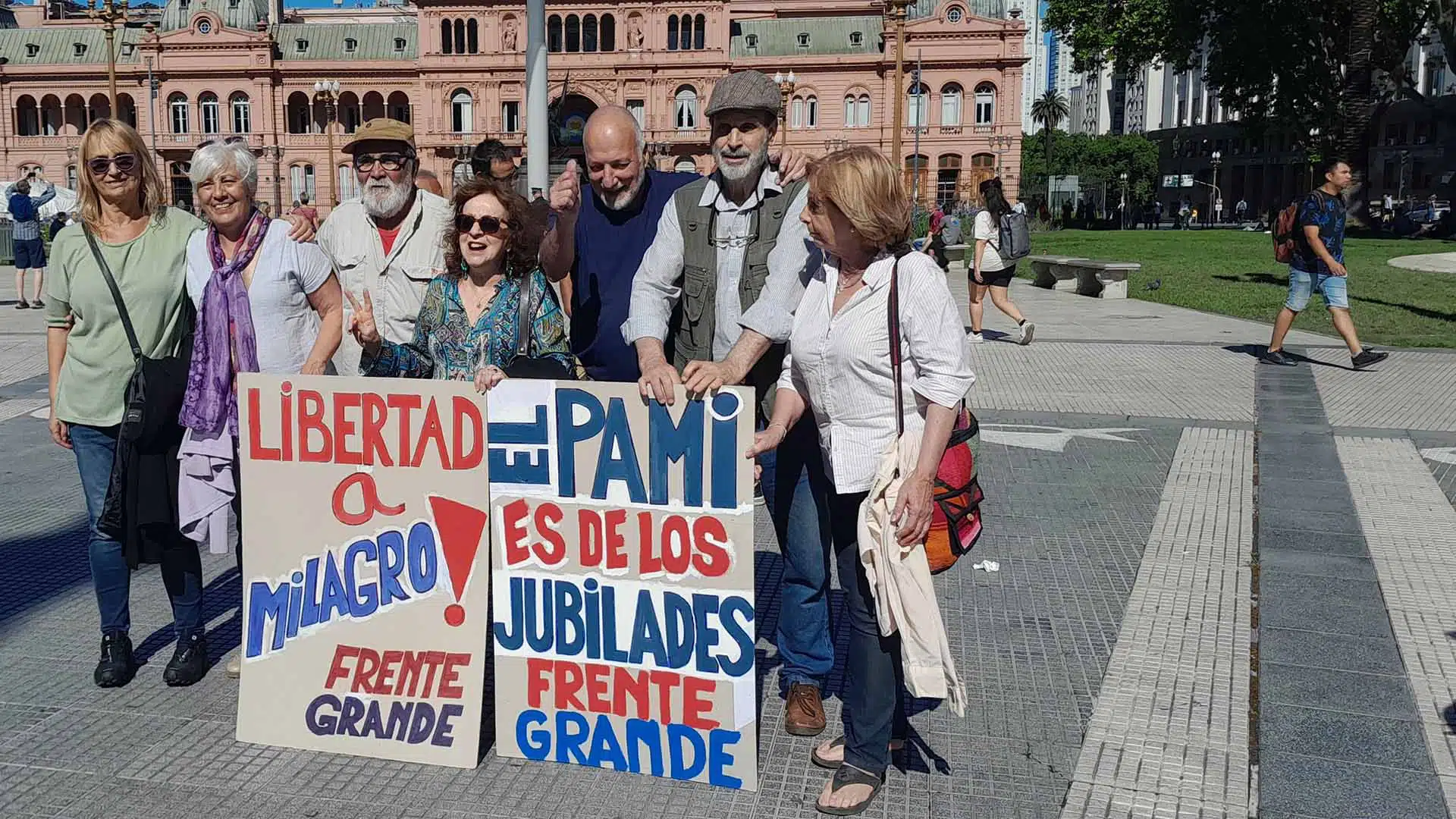 Jubilados marcha medicamentos