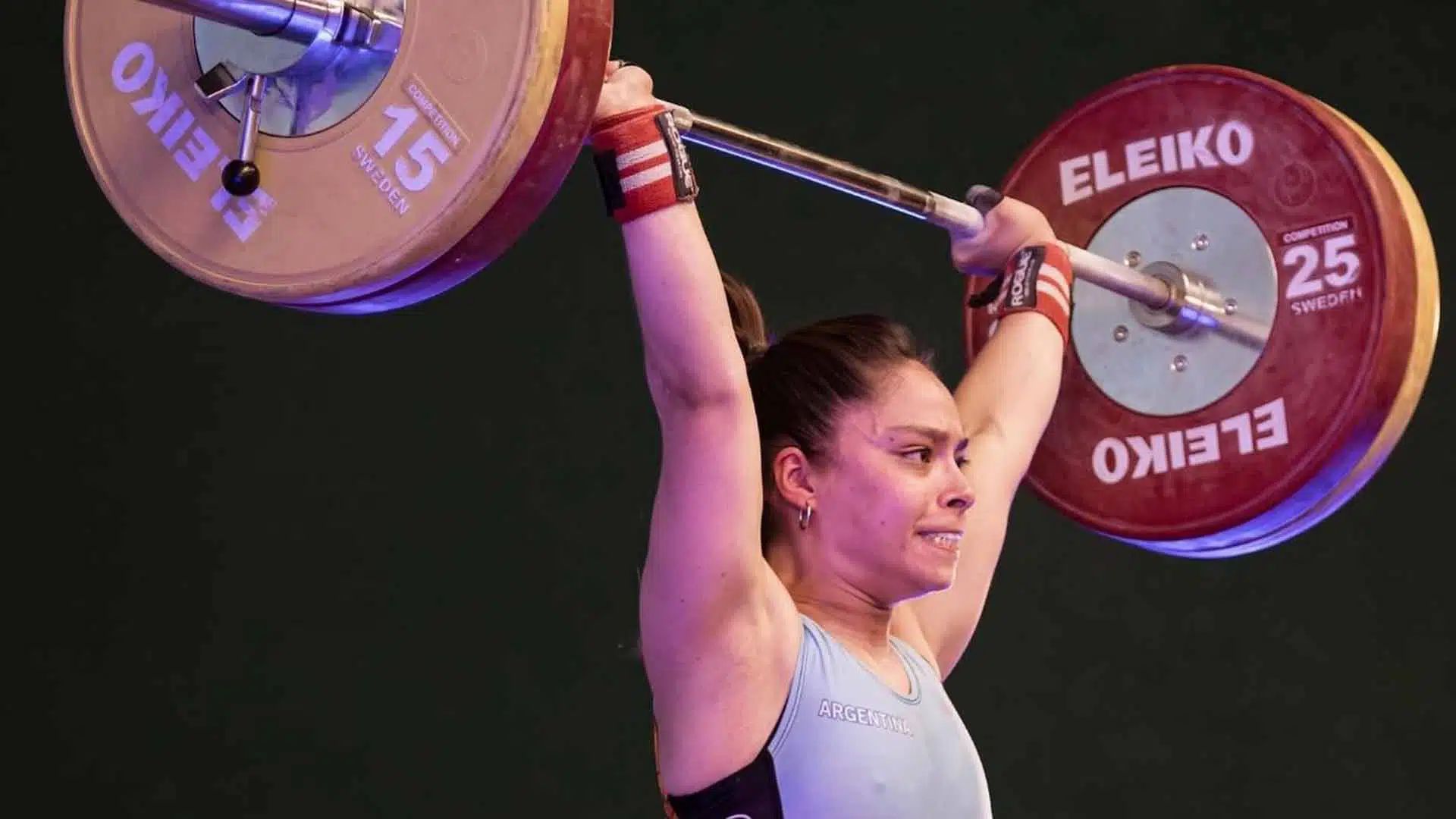 Una pilarense logró el subcampeonato nacional de levantamiento de pesas