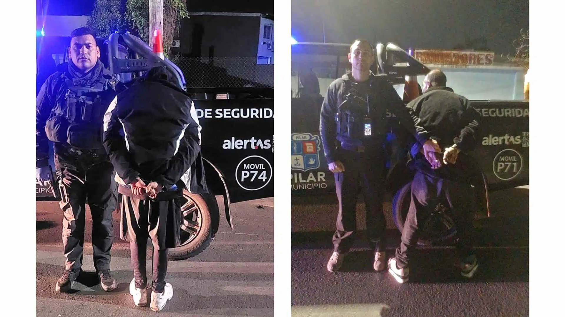 Detenidos arma Del Viso