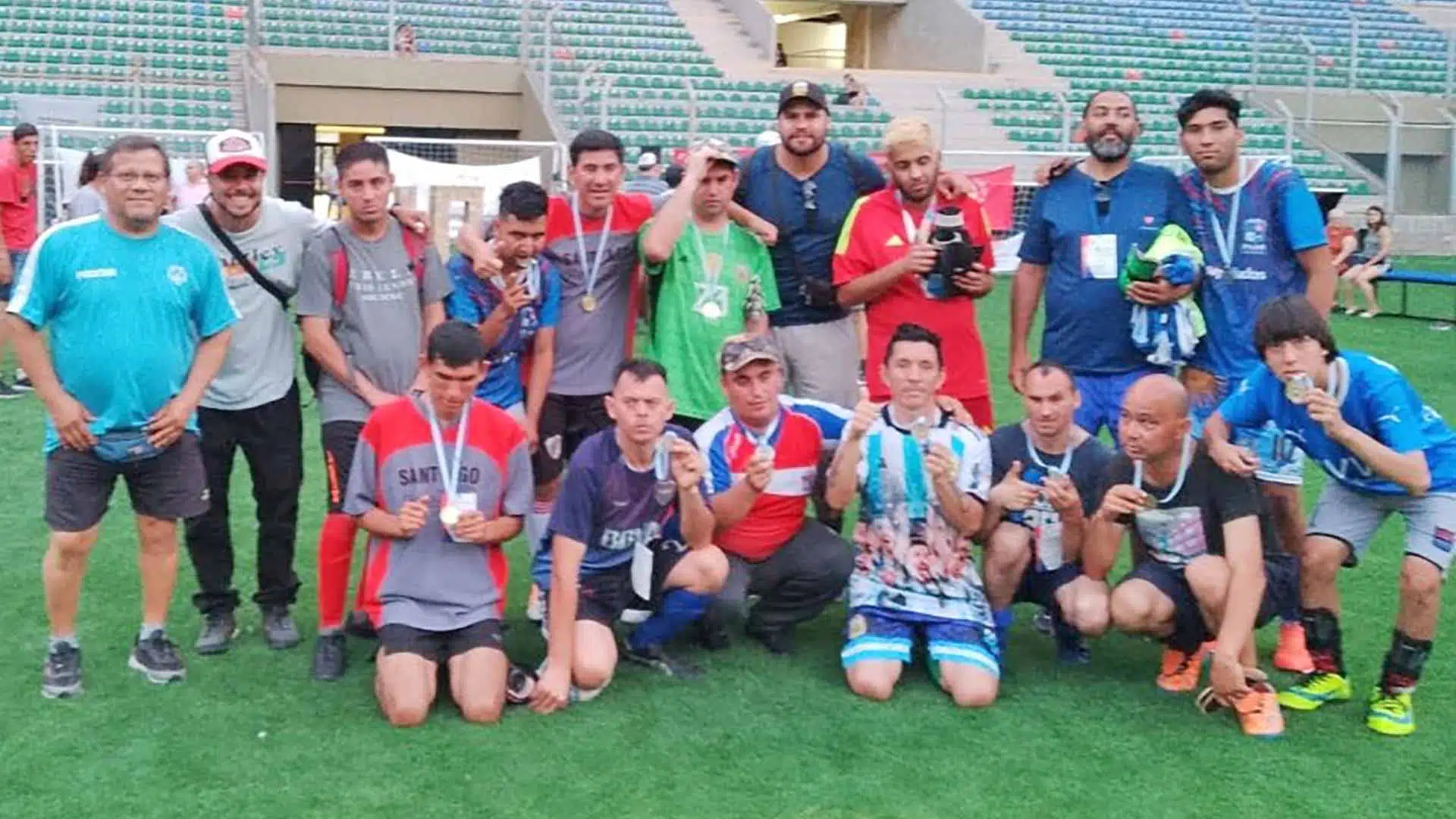 Nacional fútbol PCD San Luis