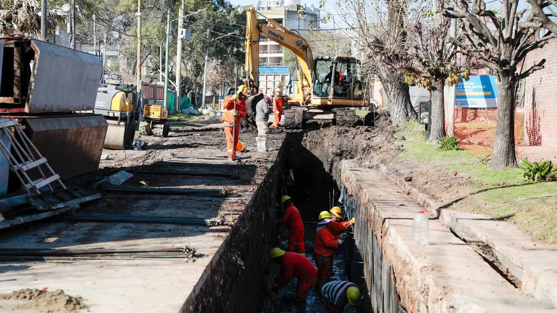 Obra hidráulica Pilar