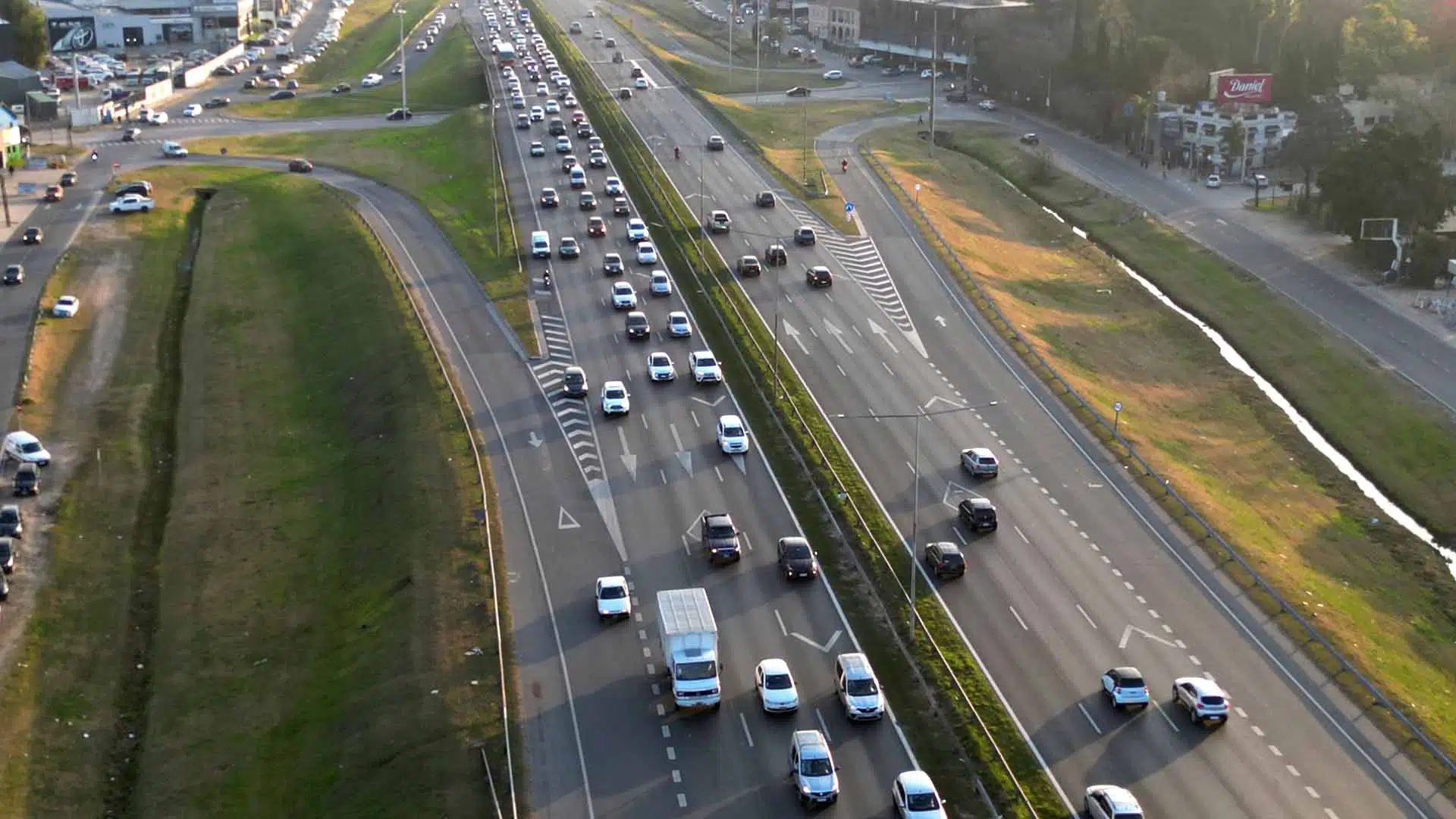 Huida a pie Panamericana