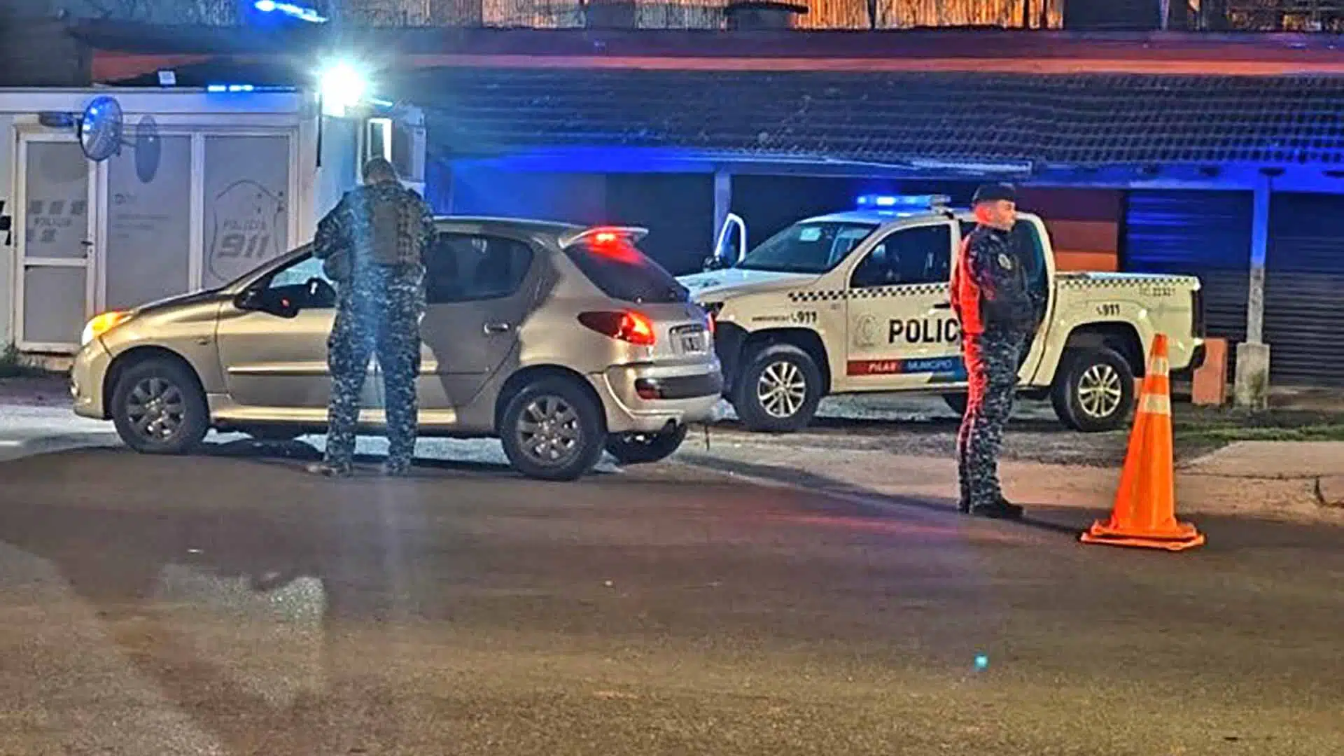 Detenido droga moto