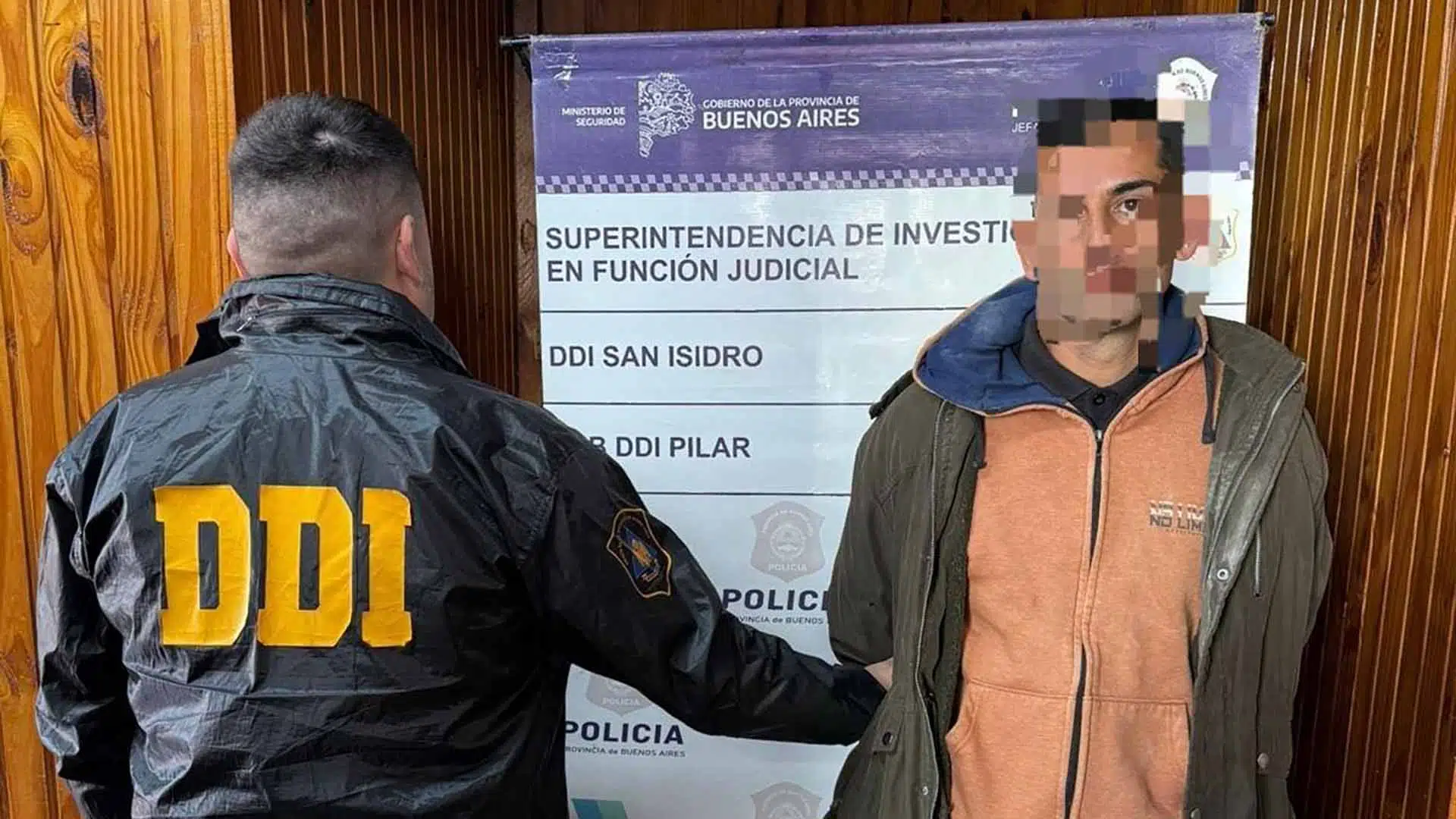 Prófugo homicidio Derqui