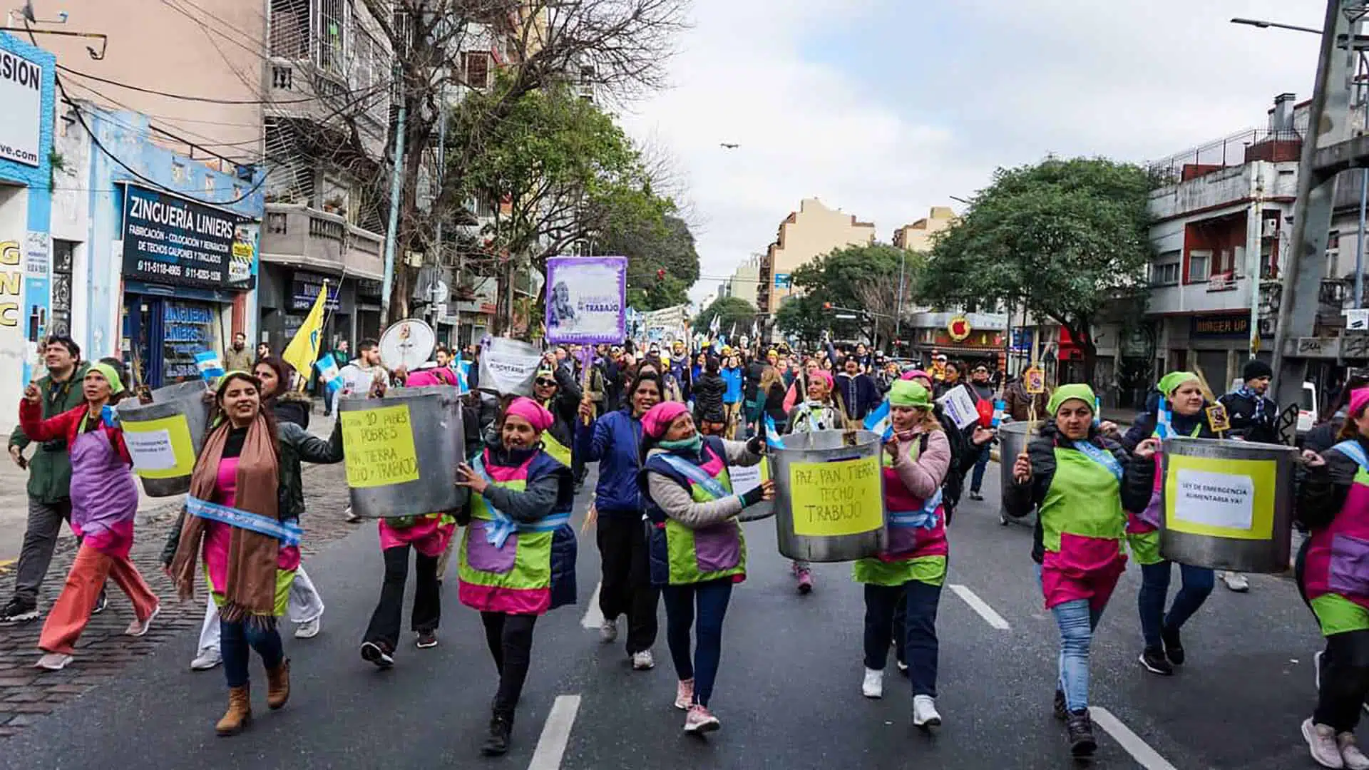 Protesta San Cayetano