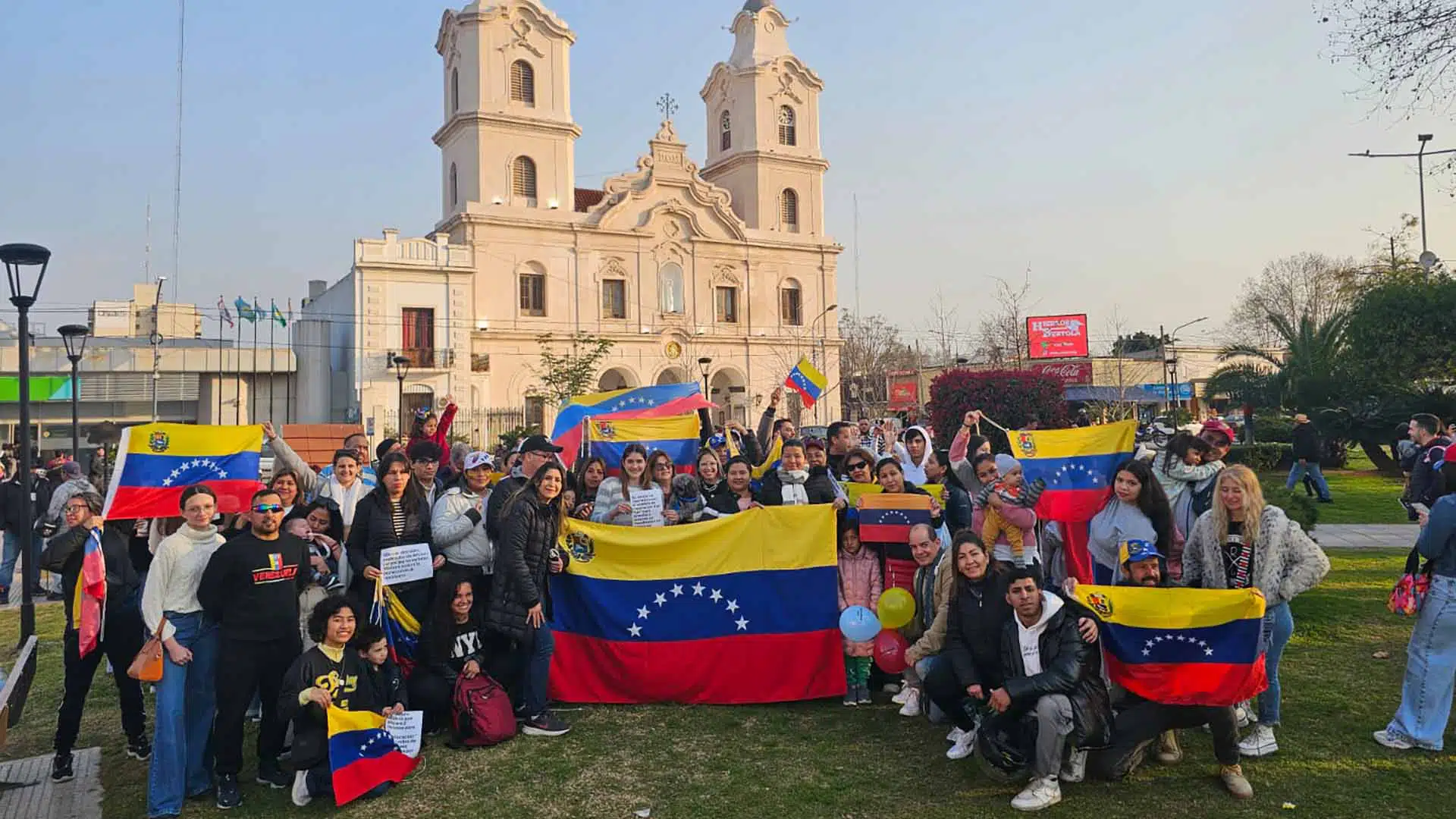 Pilar protesta Venezuela