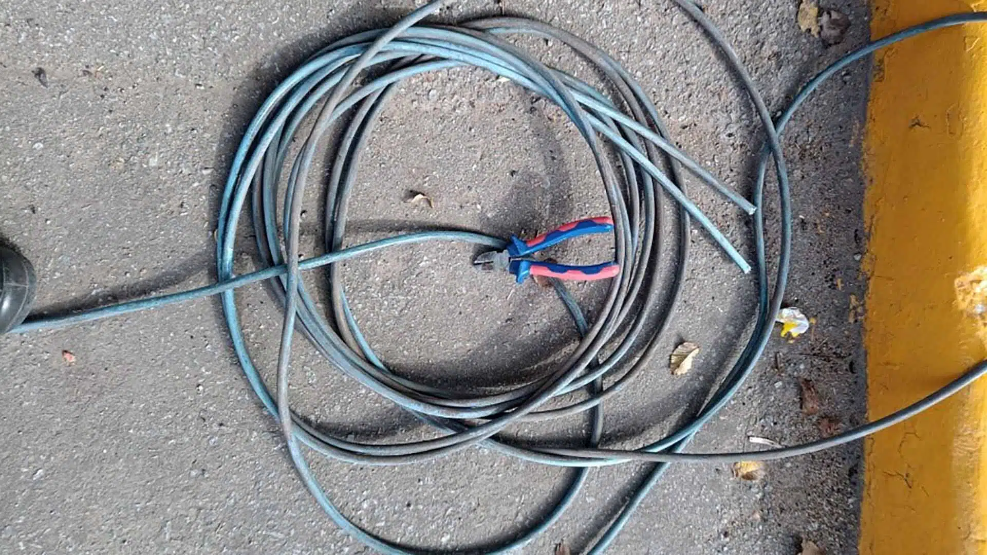 Detenido robo cables