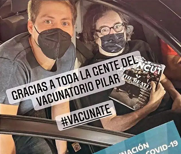 Charly García vacuna