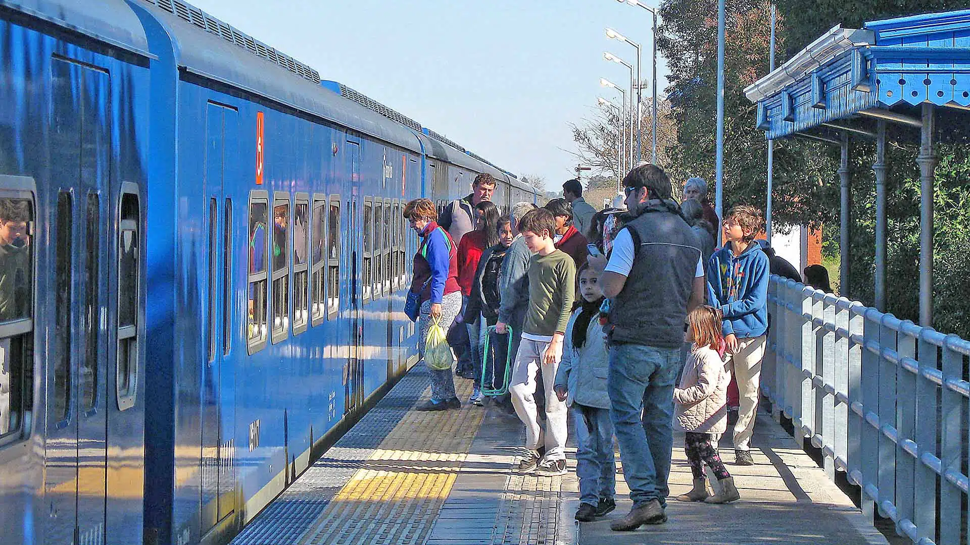 Horarios tren San Martín Año Nuevo