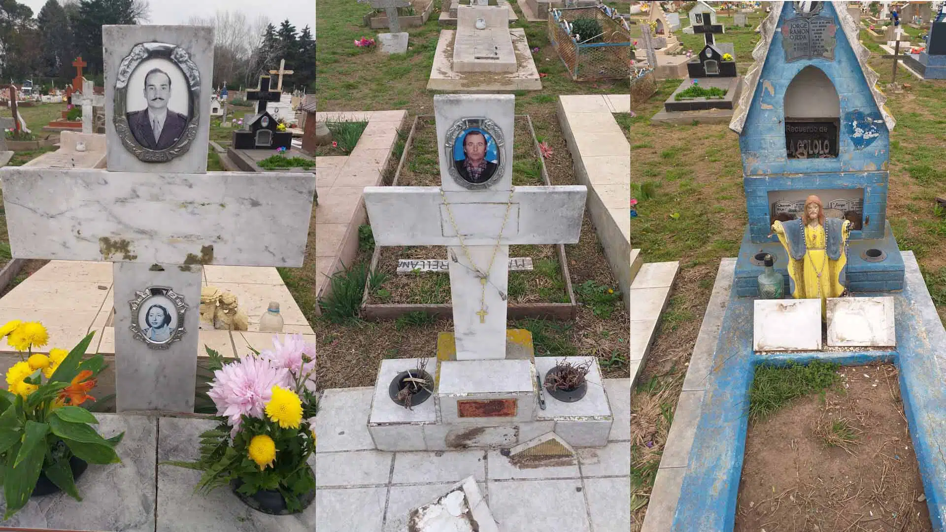 Vandalismo cementerio Derqui