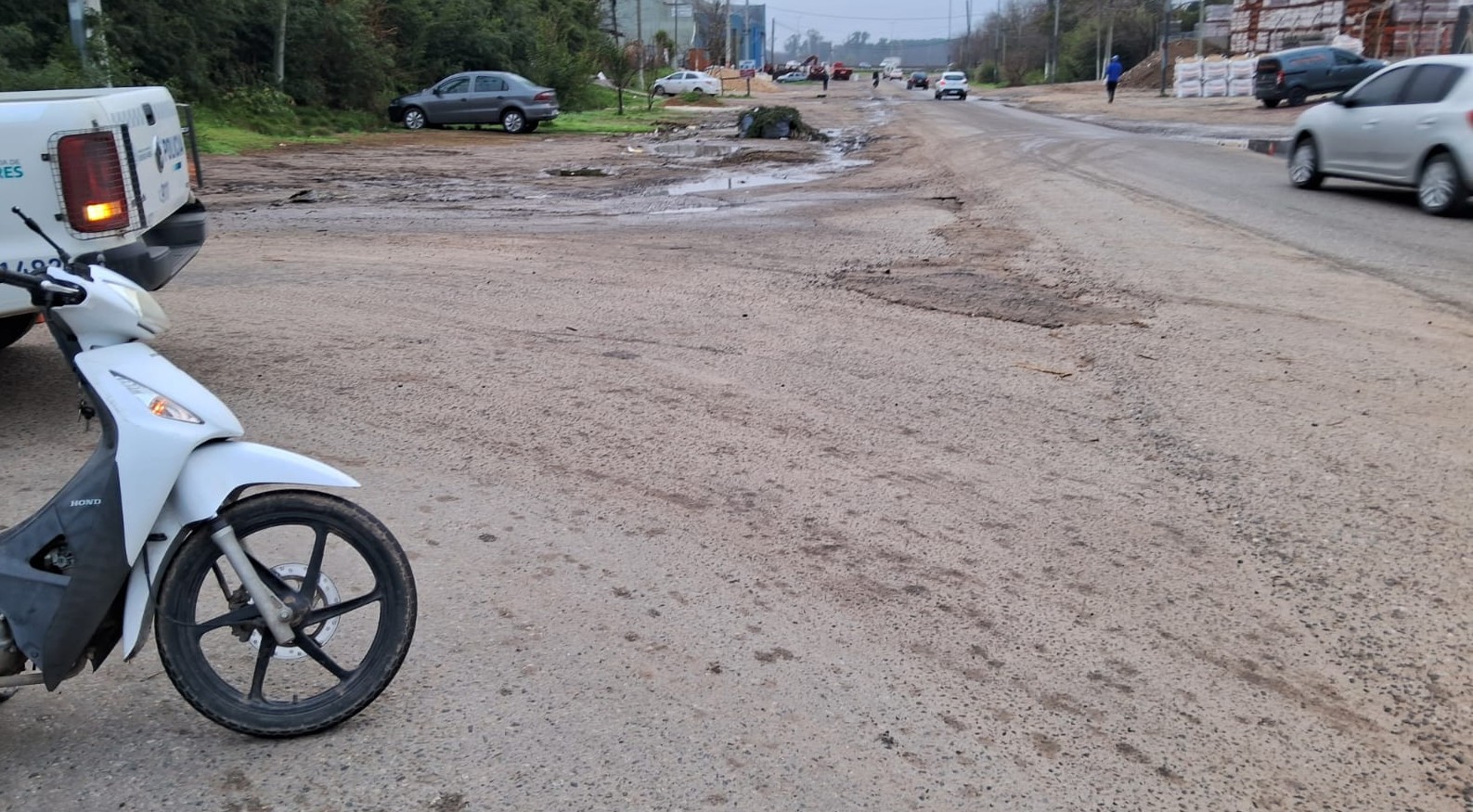 Accidente moto Manzanares