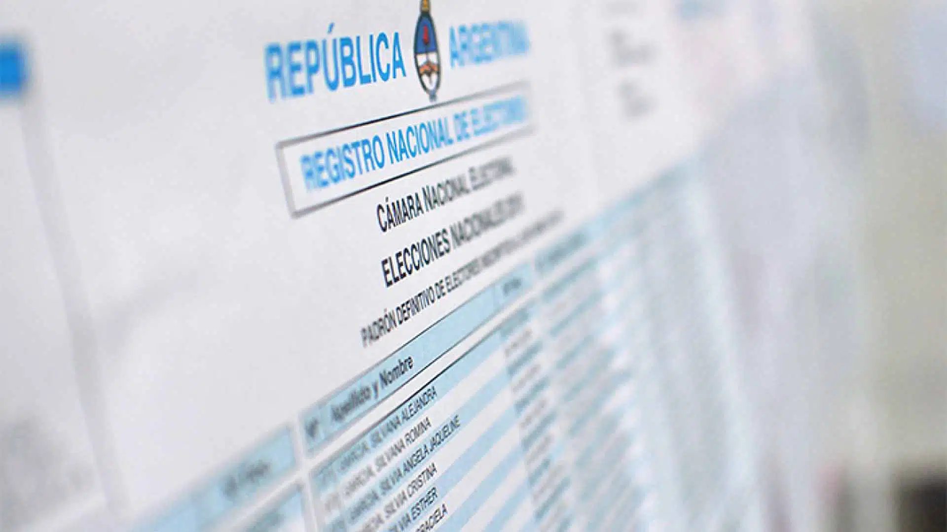 Elecciones padrón